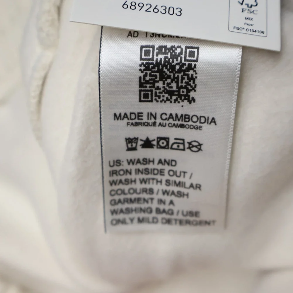 Puma Fleece Jogger Womens XXL Cream Soft Athletic‎ Loungewear Comfort 39x29 NWD
